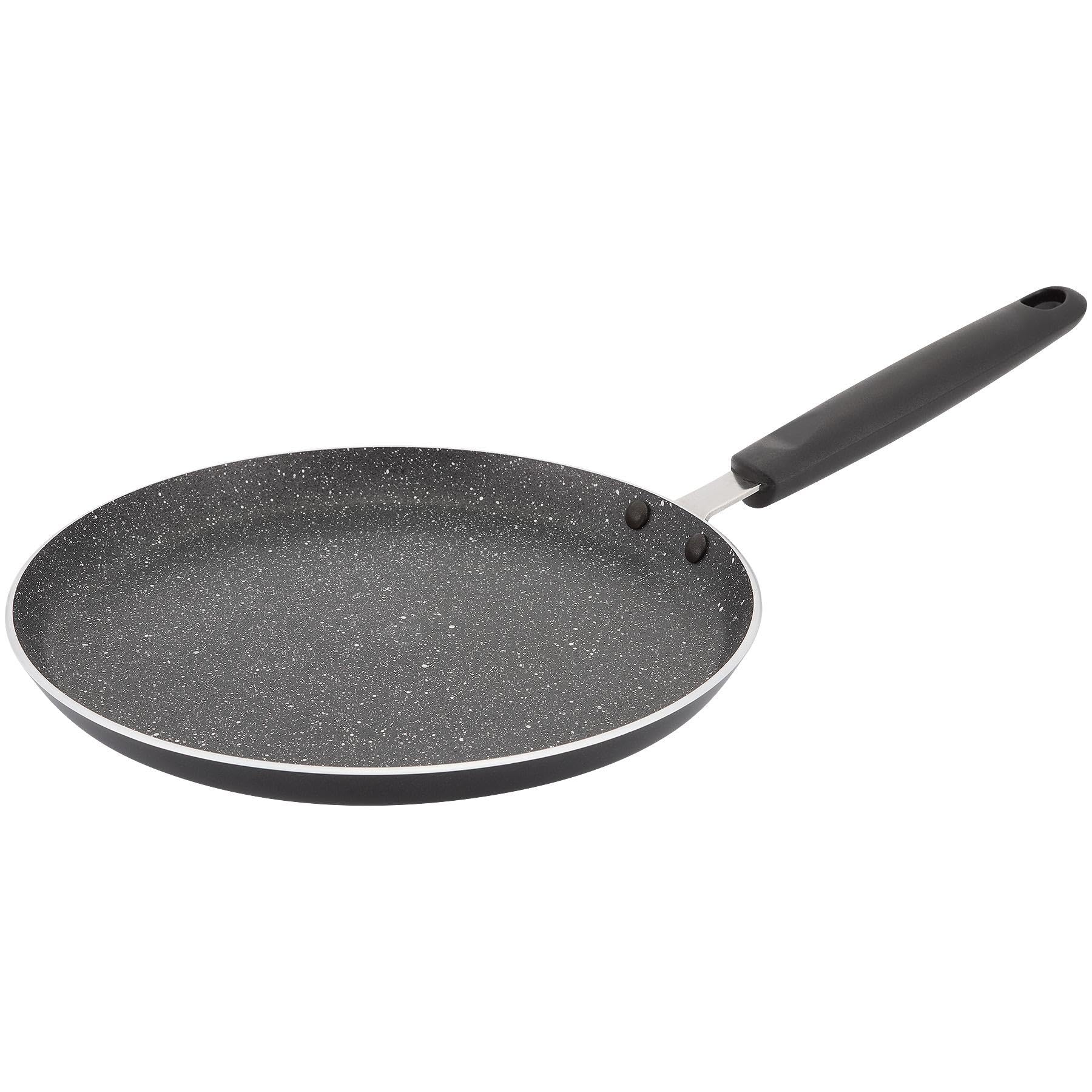 Kaufmann Non Stick 25cm Crepe Pan, Pancake Pan Also for Dosa and Tawa, Induction Hob and All Other Hob Types Suitable, Stay Cool Handle, PFOA Free