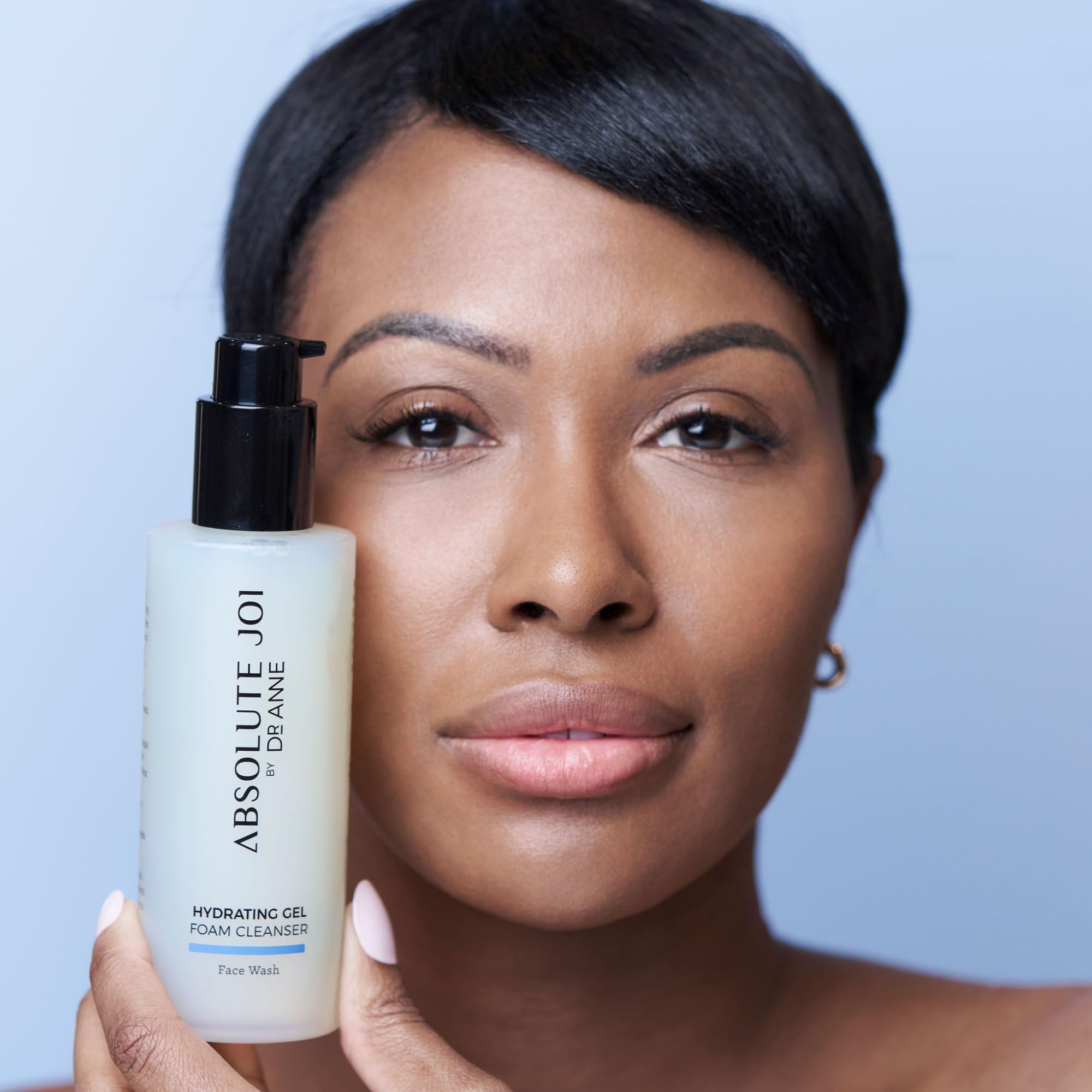 AbsoluteJOI - Limpiador facial hidratante suave con glicerina - Limpiador facial sin jabón con pH equilibrado y perfumado
