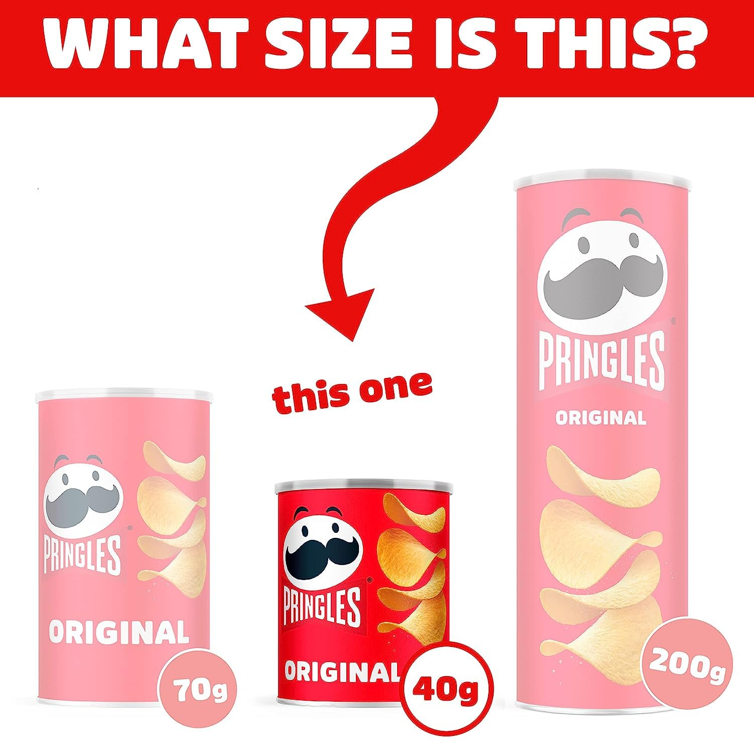 Pringles Original (2x 12x 40 g) – der unwiderstehliche Snack-Klassiker in der praktischen Dose – knackige Chips mit Salz – Pop. Play. Eat.