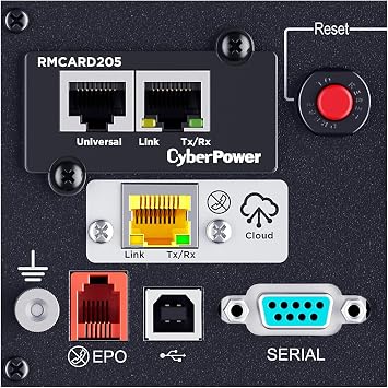 CyberPower PR1000RT2UCN Smart App Sinewave UPS Battery Backup