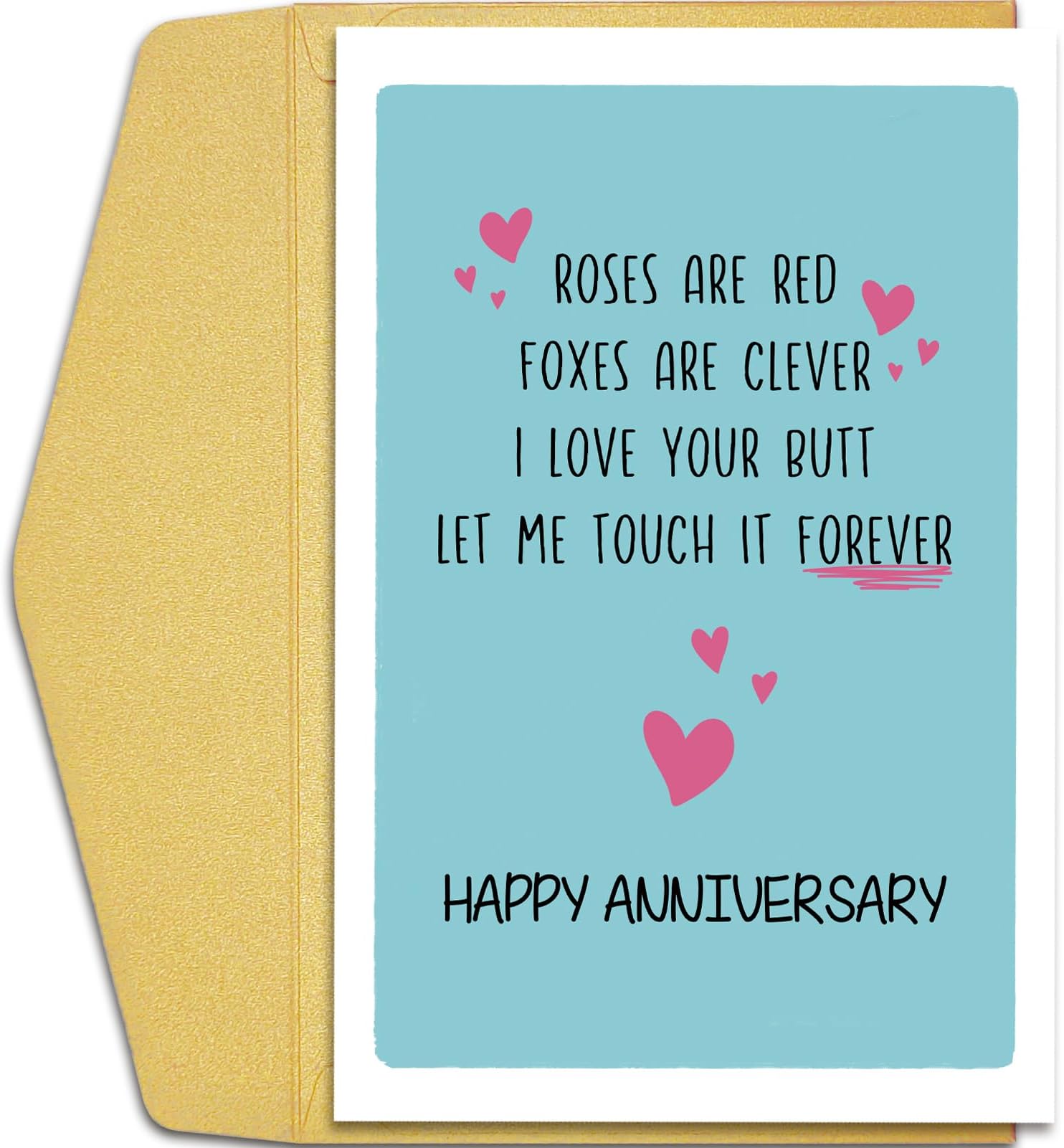 Personalized Anniversary Gift Funny & Rude Anniversary Cards – For Him ...