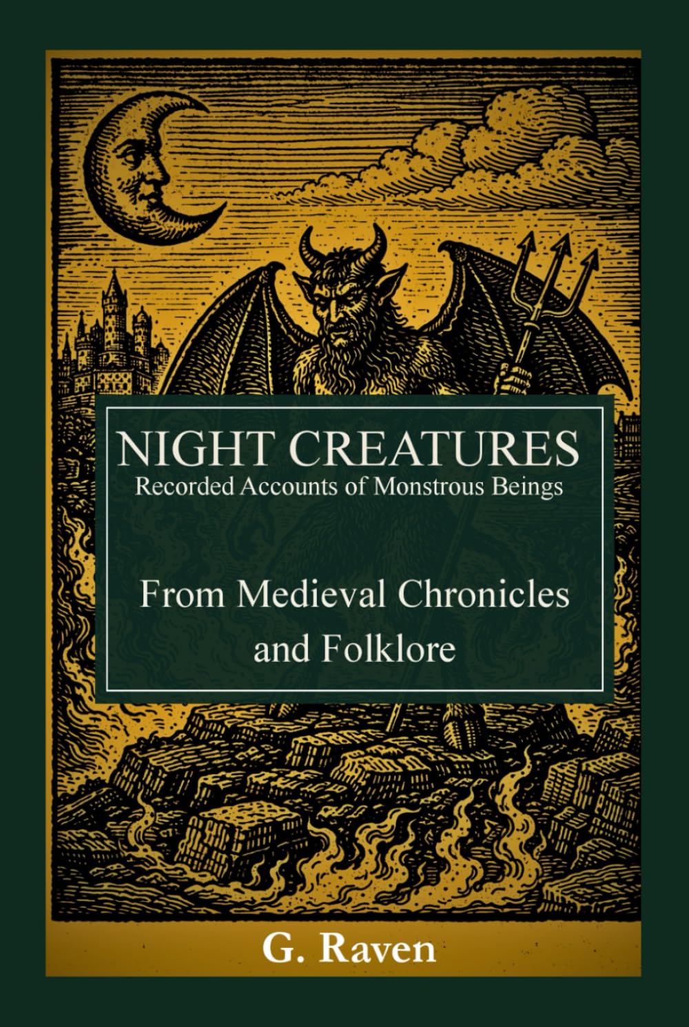 Night Creatures: Recorded Accounts of Monstrous Beings From Medieval Chronicles and Folklore (Raven Occult Chronicles)      Hardcover – January 28, 2026