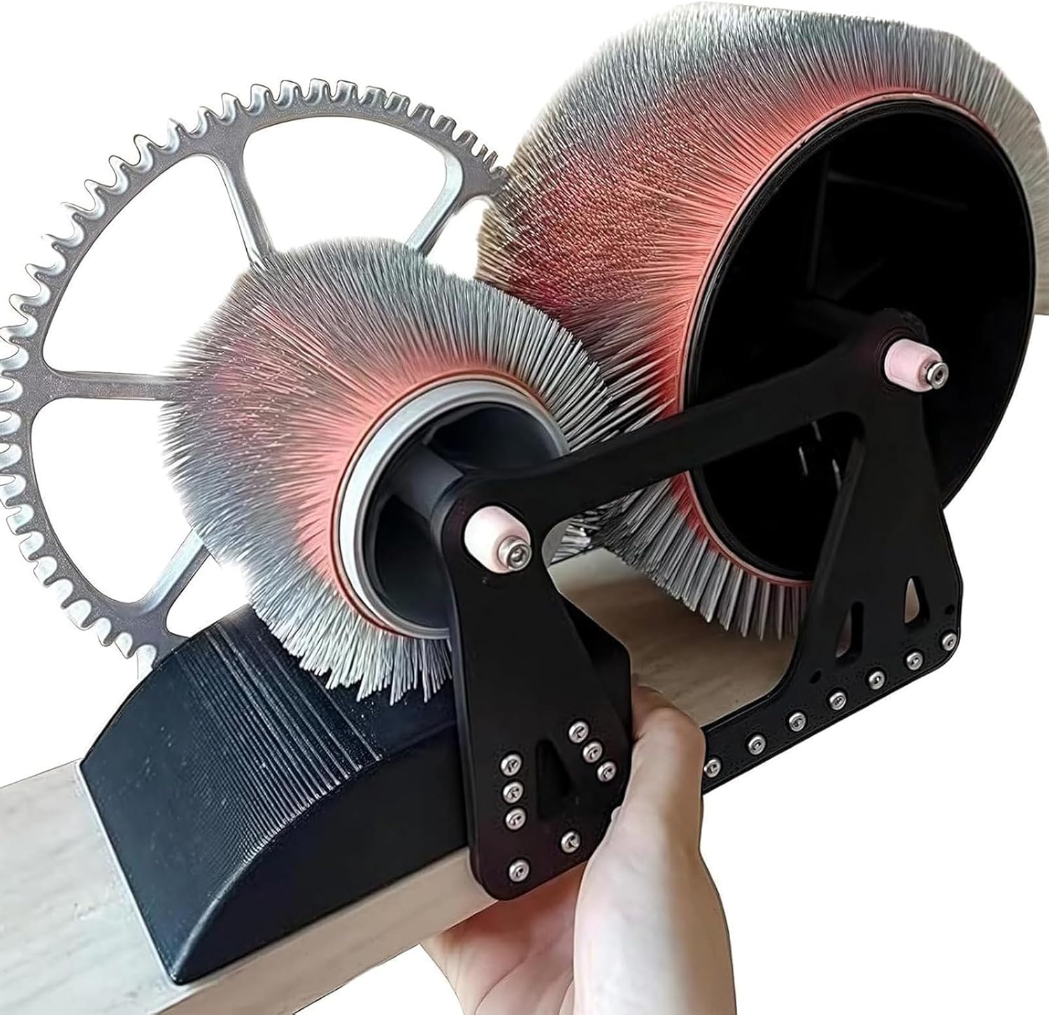 Wool Combing Machine, Manual Wool Carding Machine, Wool Felt Drum Carder, Wool Blending Board, Fast Color Mixing,Combing, Spinning, for DIY Craft Make Felt Animals