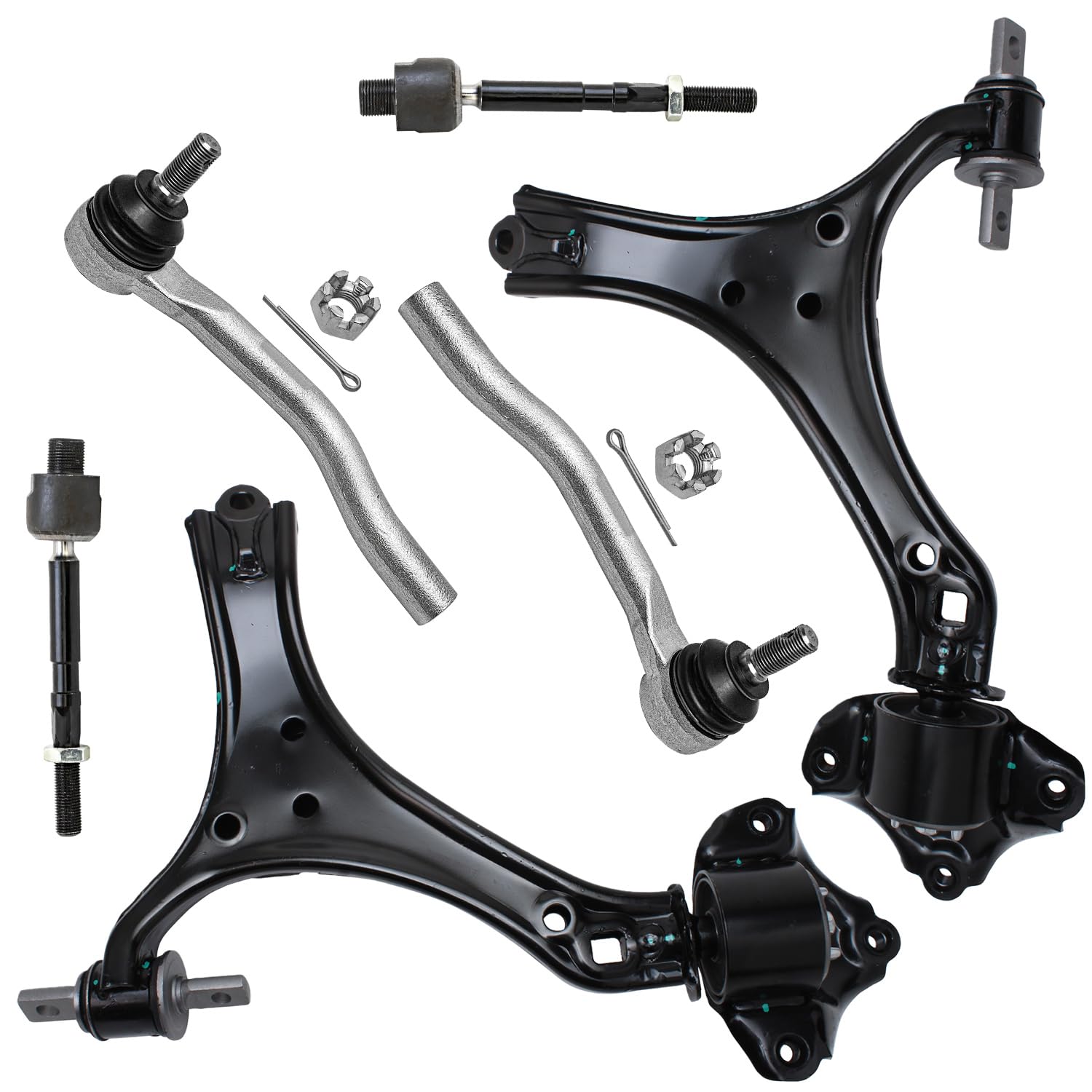 Detroit Axle - 2.4L Front End Control Arms Kit for 2013-2017 Honda Accord