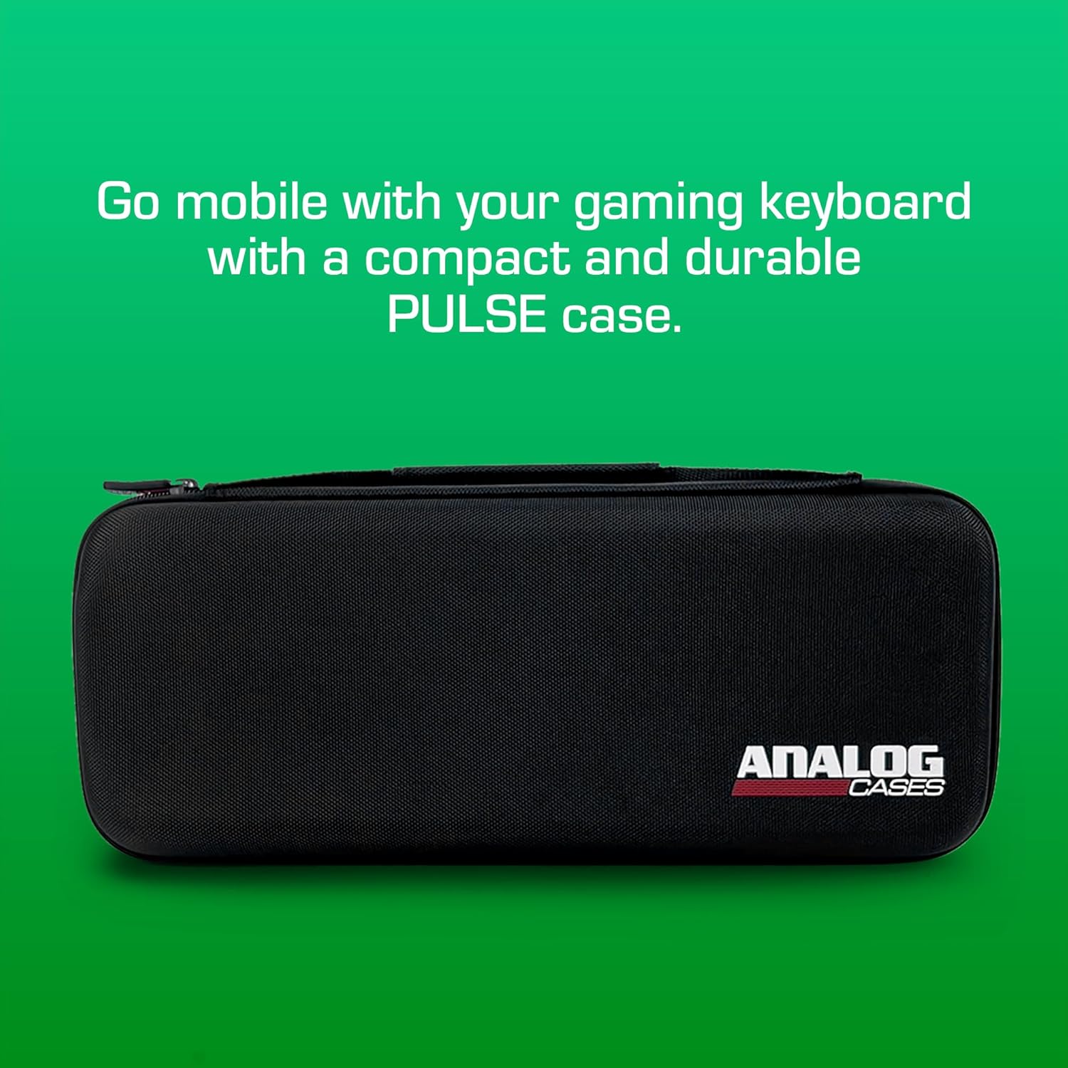 ANALOG CASES Case for SteelSeries Apex Pro TKL, fits HyperX Alloy Origins Core - Custom-Fitted Compact PULSE Hard Case for Travel - Image 2