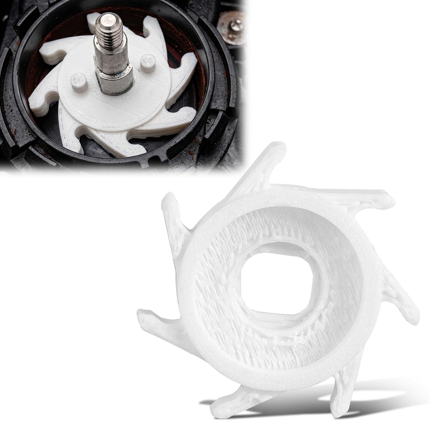 Grinder Impeller Compatible with BCG820, High-Efficiency Coffee Grinder Replacement Part, Compatible with Breville Smart Grinder Pro, Wear-Resistant for Consistent Grind image 3