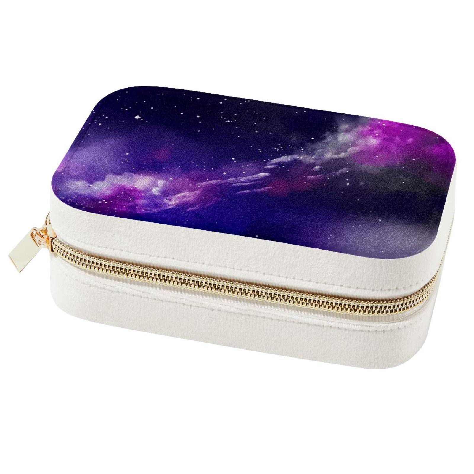Boîte à bijoux portable Starry Universe, le cadeau de demoiselle d'honneur idéal pour elle