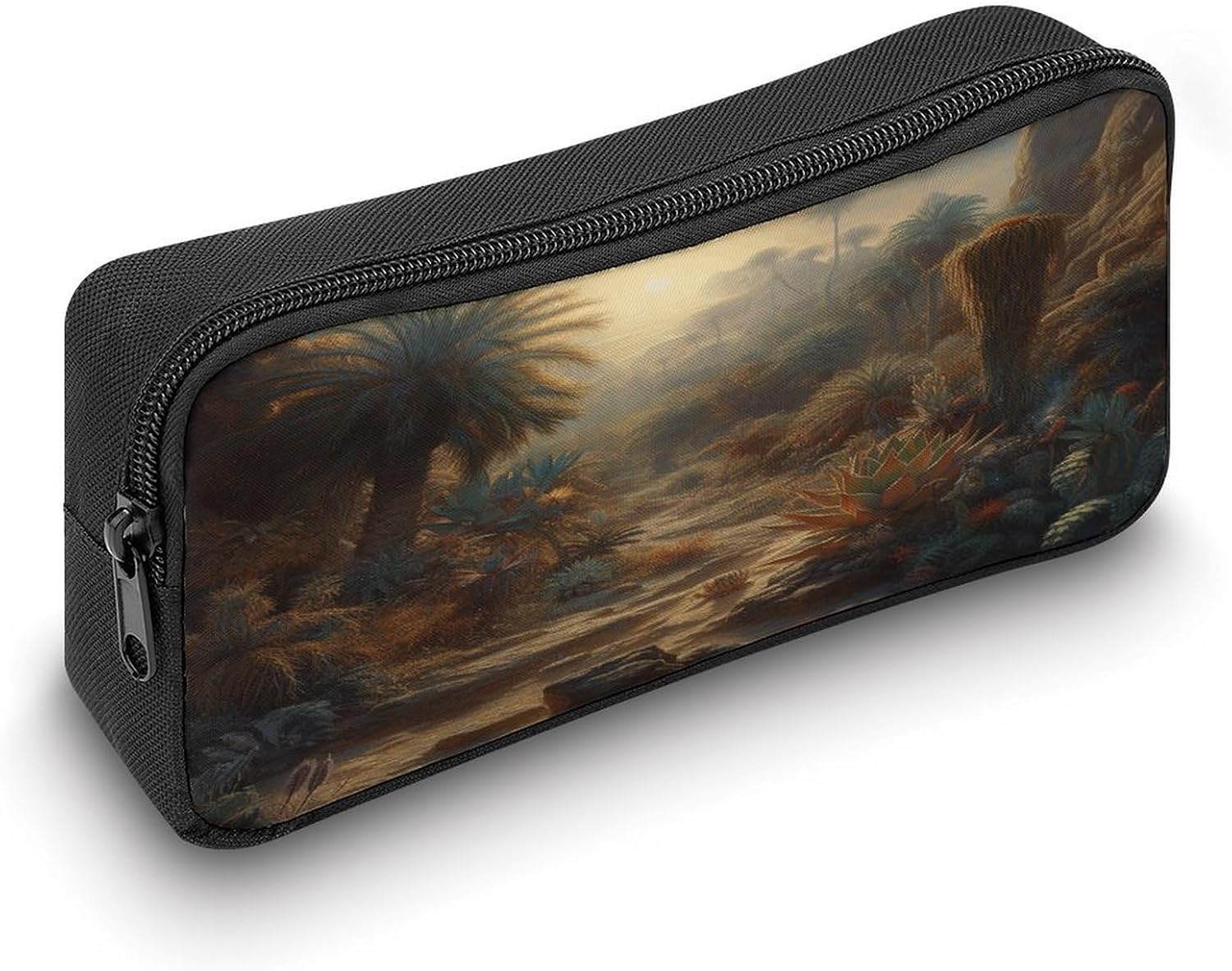 Mysterious Jungle Style Makeup Bag Toiletry Bag Cosmetic Bag image 5