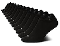 Women's Show Liners - 12 Pack Breathable No Show Sport Liners - Thin Low Cut Socks for Women (Shoe Size: 4-10)