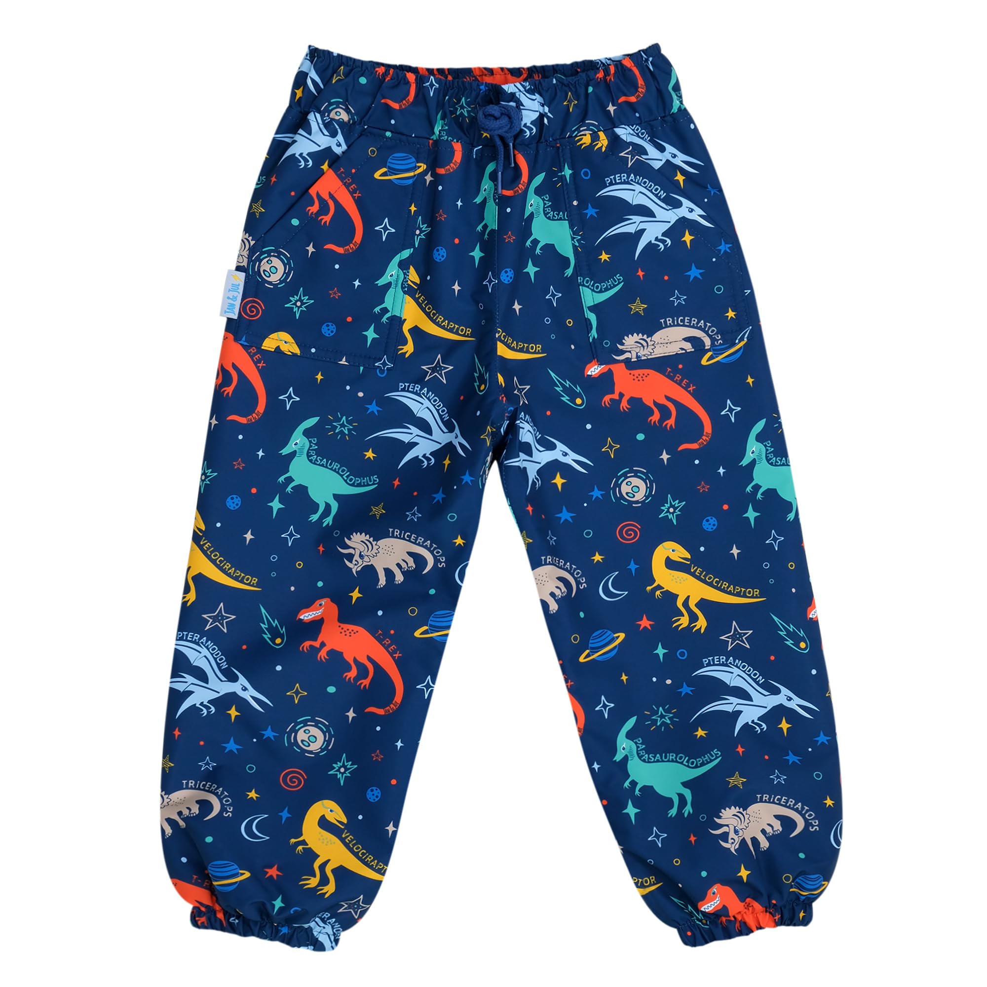 JAN &amp; JUL Puddle-Dry Rain Pants for Toddlers and Kids