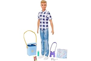 Barbie Doll & Accessories Camping Set