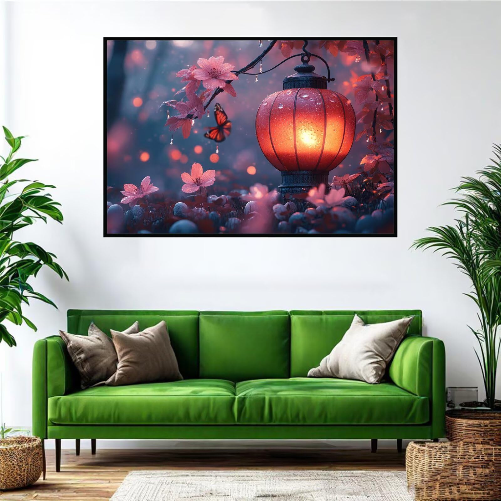 Lumière Puzzle 3000 Pieces Adultes Fleur Puzzles Classiques Panorama Bois Difficile Impossible Geant Jigsaw Jeu éducatif Défi Jouet pour Enfants et Adulte dès 14 Ans Cadeau Homme Femme Boxed P-945