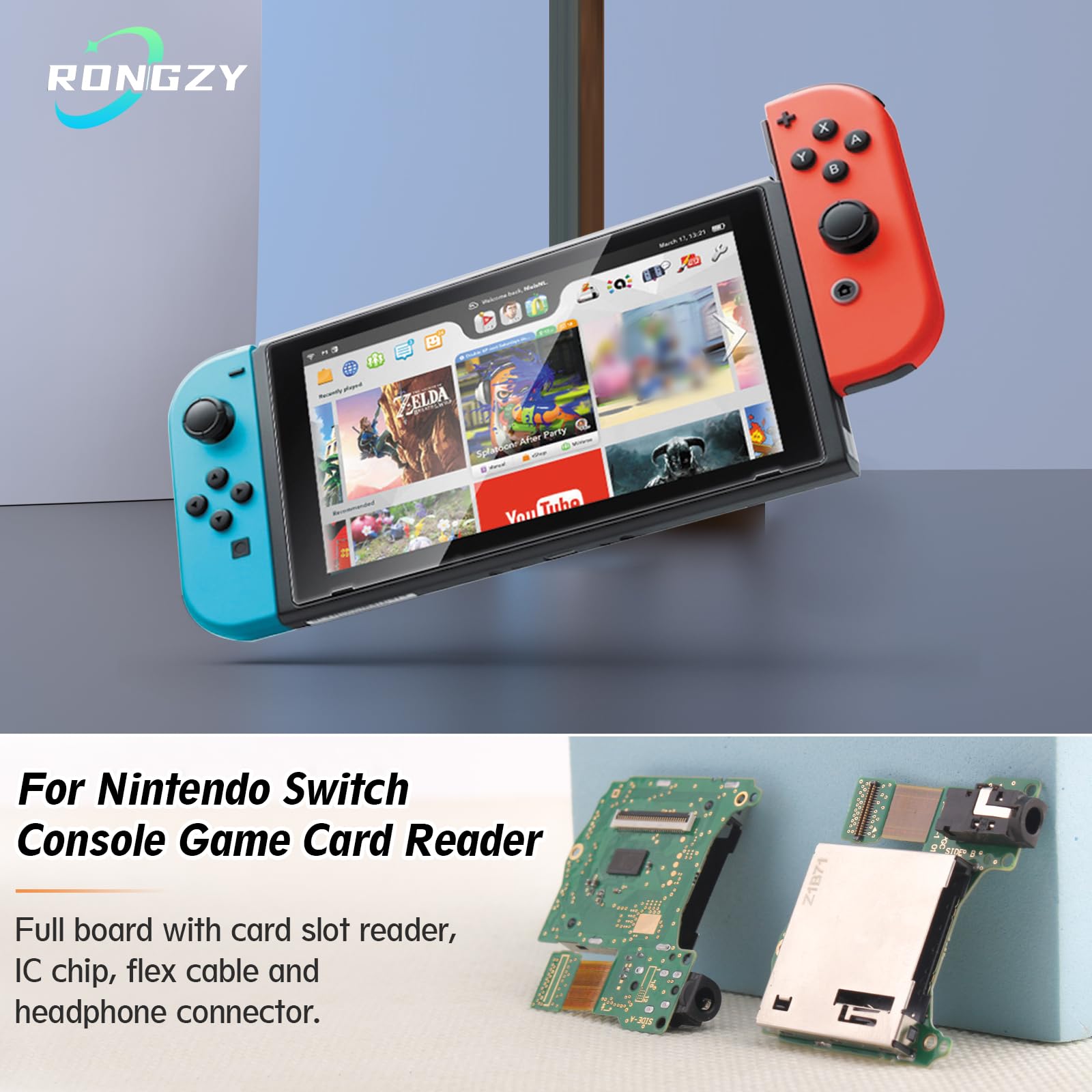 Host Reader Slot for Nintendo Switch NS HAC-001 Game Host Card