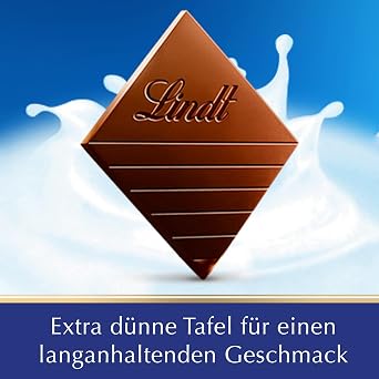 Lindt Excellence Extra Creamy Milk Chocolate 100 g Bar Delicate Melting Elegant Milk Chocolate with Creamy Milky Aroma Intense Long-Lasting Taste Chocolate Gift