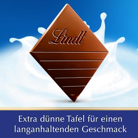 Lindt Excellence Extra Creamy Milk Chocolate 100 g Bar Delicate Melting Elegant Milk Chocolate with Creamy Milky Aroma Intense Long-Lasting Taste Chocolate Gift