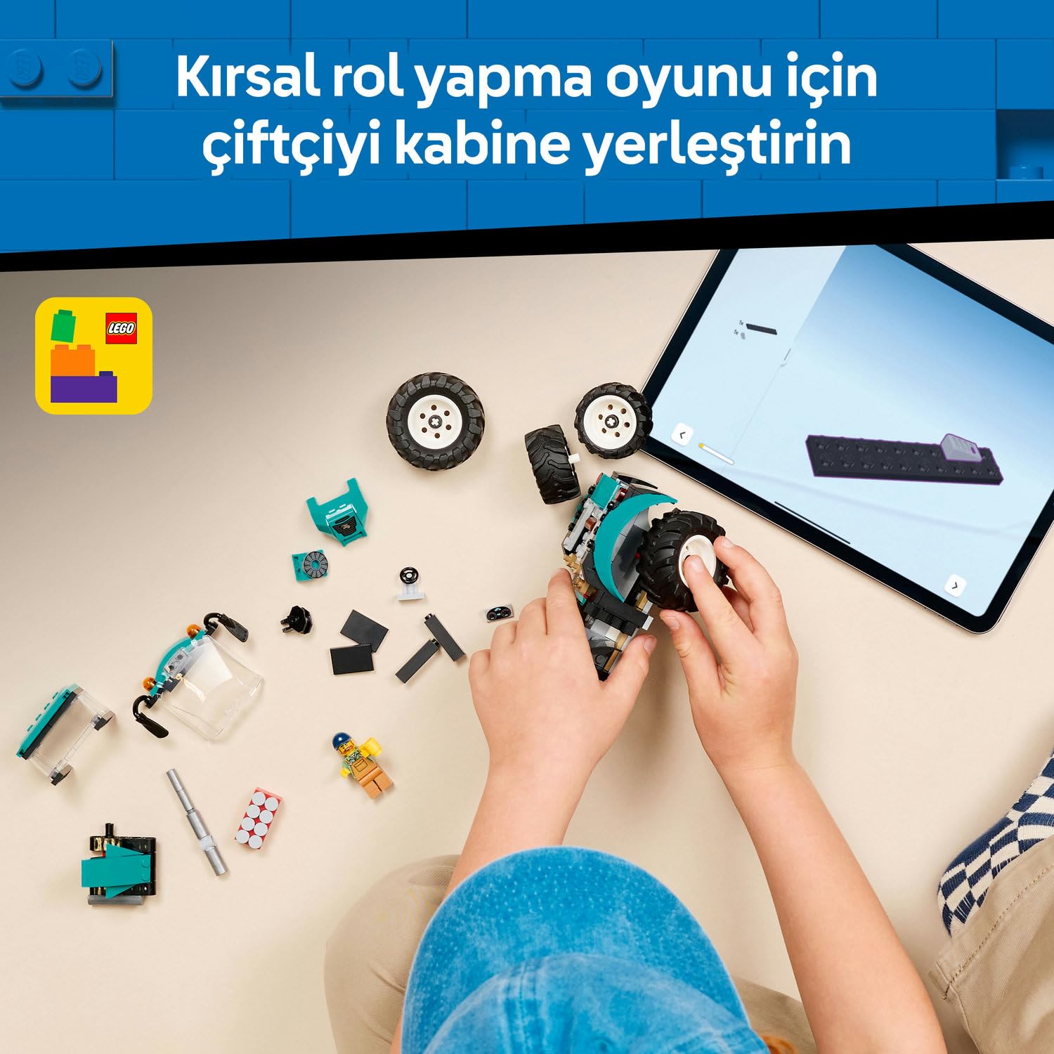 LEGO City Traktör 60498