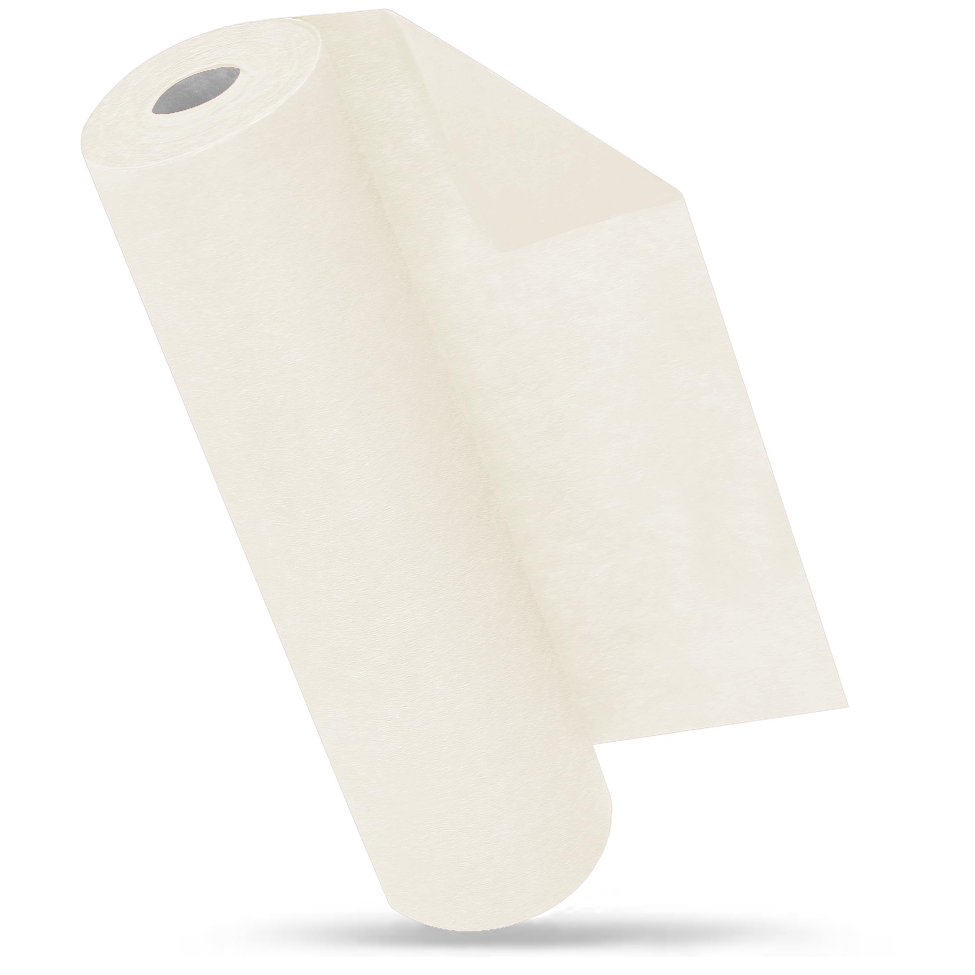 MODERNO Cremefarben Vlies Tischläufer Modern Outdoor Tischdekoration für Geburtstag und Hochzeit 30cm x 25m