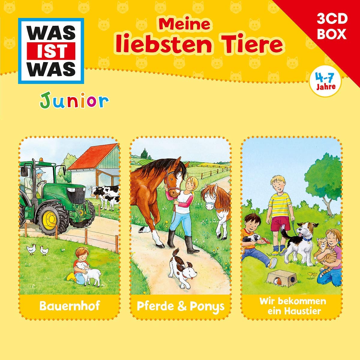 Was Ist Was Junior – 3-CD Hörspielbox Vol. 3: Meine liebsten Tiere