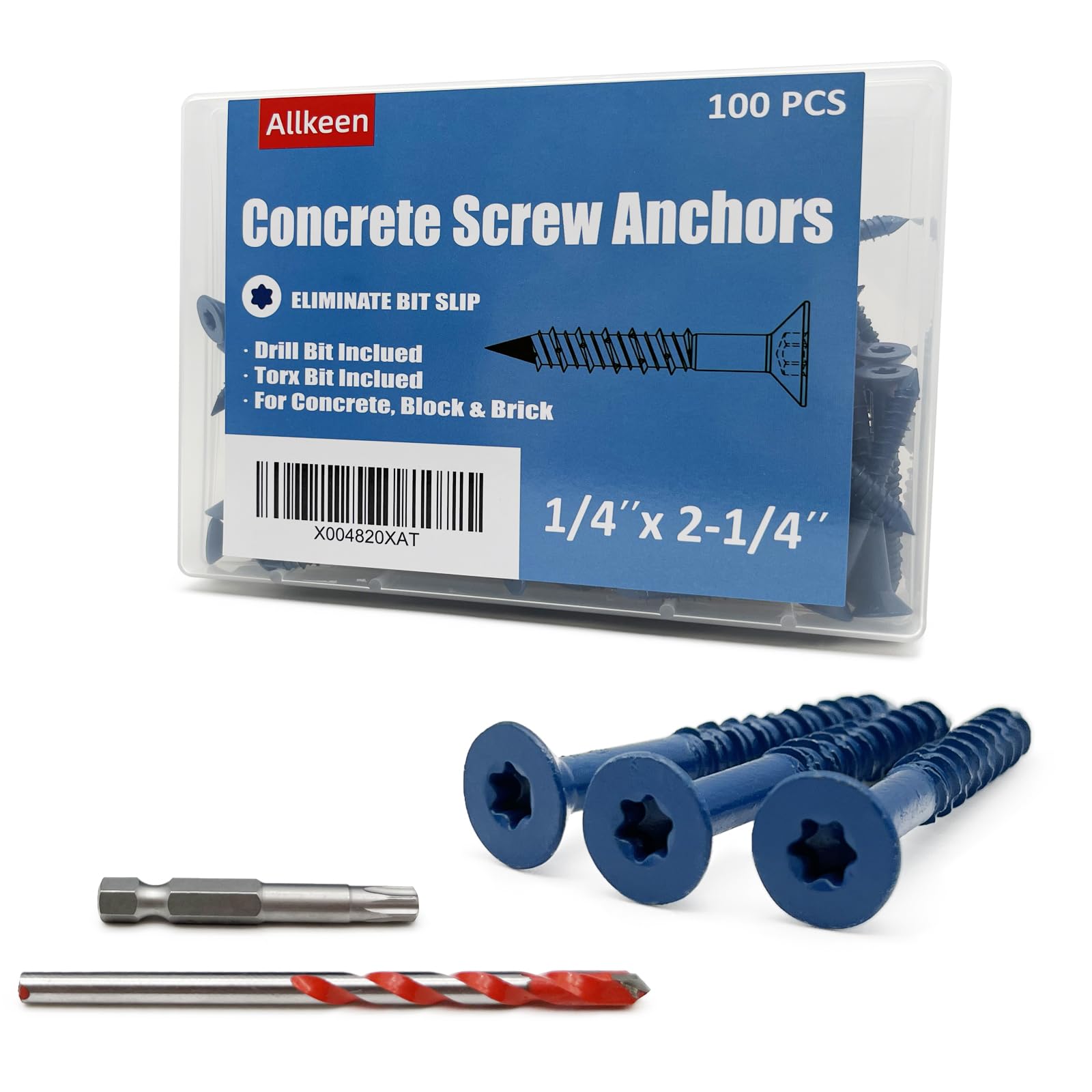Concrete Screws - Anchor Masonry, Brick & More -9