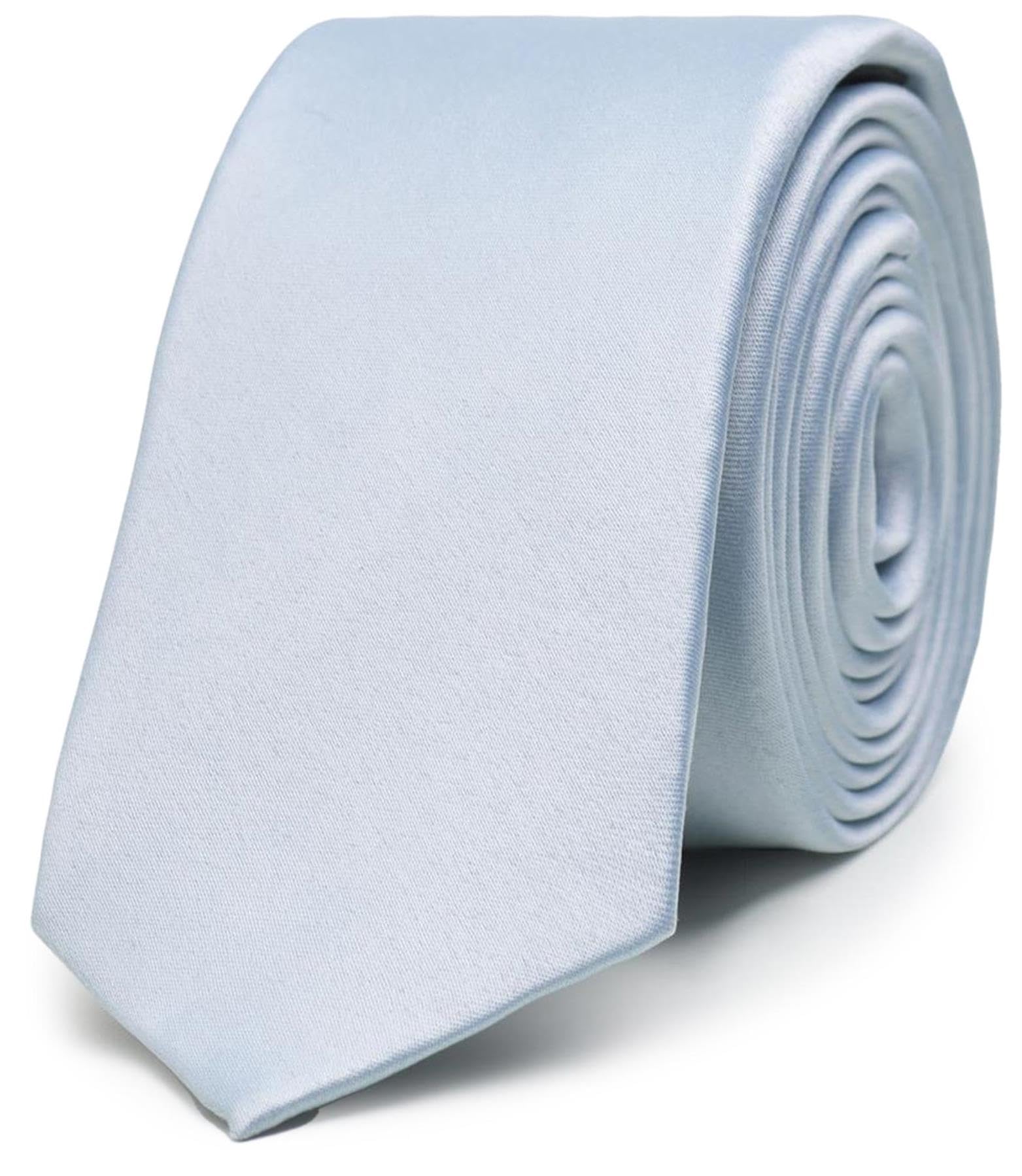 Roco boys plain light blue full length tie