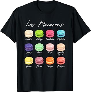 Macaron French Teacher Macaroon Lover Men Women T-Shirt