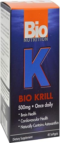 Bio Nutrition Krill Soft Gels, 45 unidades