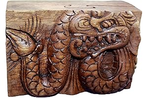 OMA Dragon Puzzle Box - Unleash the Mystical Treasure Within