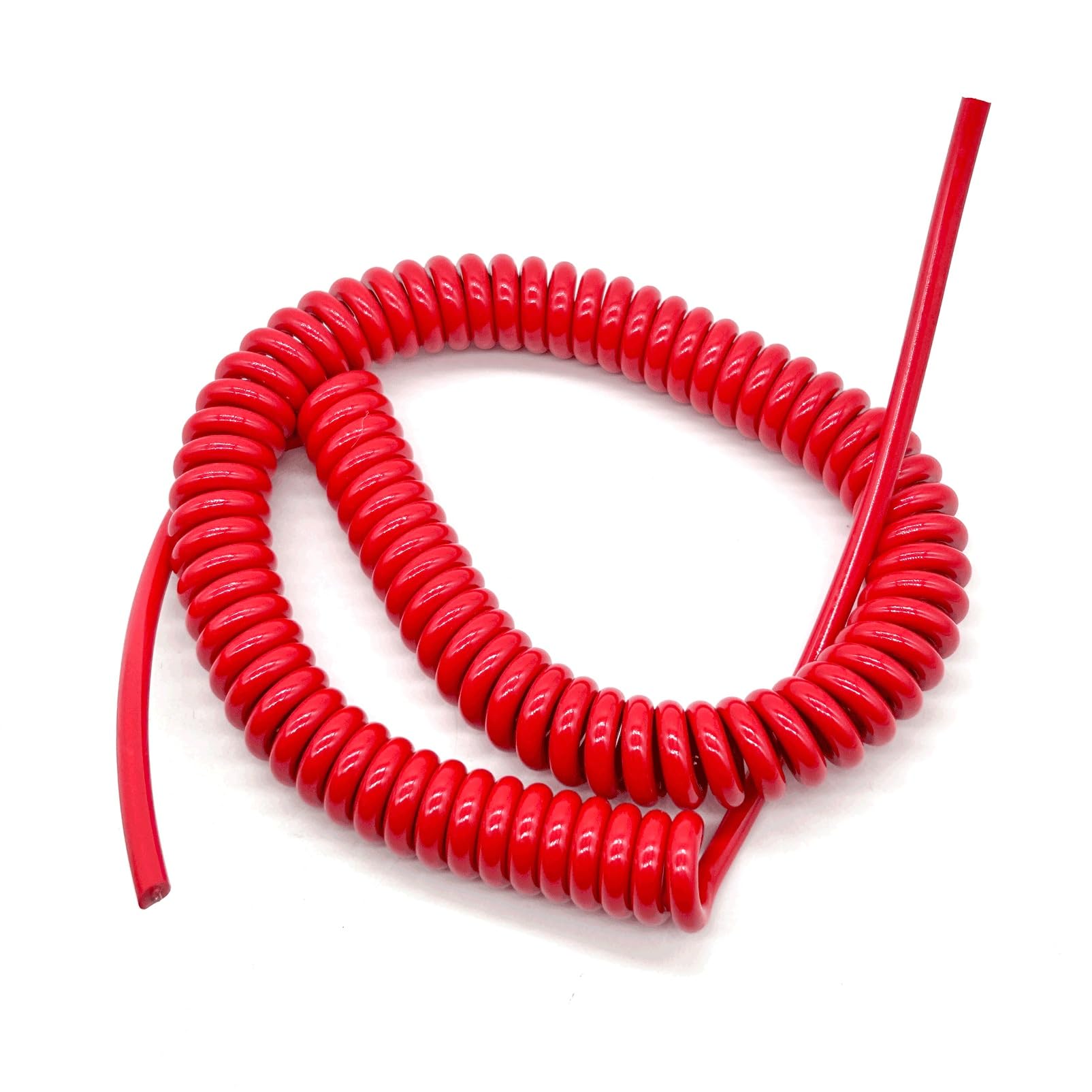 um das Stromleitungsnetz herum, Spiral-Verlängerungskabel, 2-adriges Kupferkern-Einziehkabel for den Haushalt, 4 Meter, Verschiedene AWG-Spezifikationen(5AWG 16mm2)