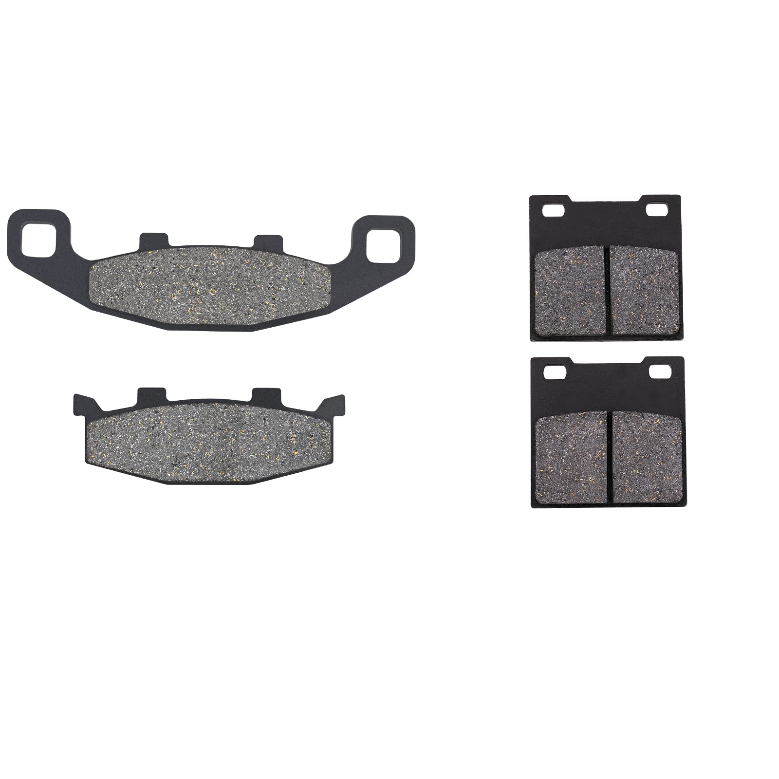 AHL-Kit Pastillas de freno para GSX250 SSM Katana (GJ76A) 1991/GSF400 M/N/P Bandit 1991-1995/GS500 EK/EL/EM/EN/EP/ER/ES 1989-1995/GSF 250 N/Z/P/R Bandit (GJ74A)1992-1996/ GSX 250 F Across 1990-1998