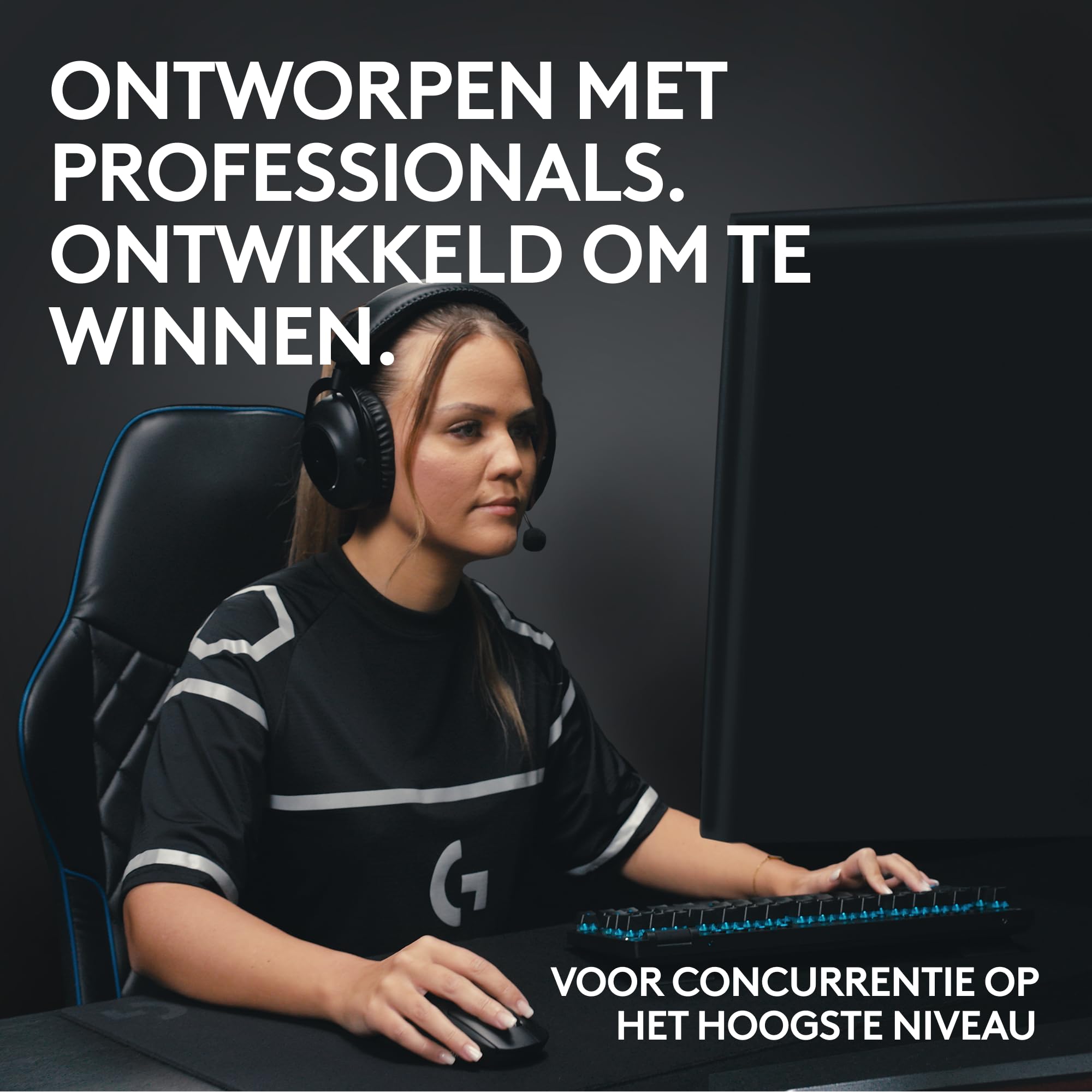 Logitech G PRO X TKL LIGHTSPEED tastiera gaming wireless, design ultraportatile senza tastierino numerico, LIGHTSYNC RGB, tasti PBT, switch tattili (GX Brown), US International QWERTY, PC - Bianco