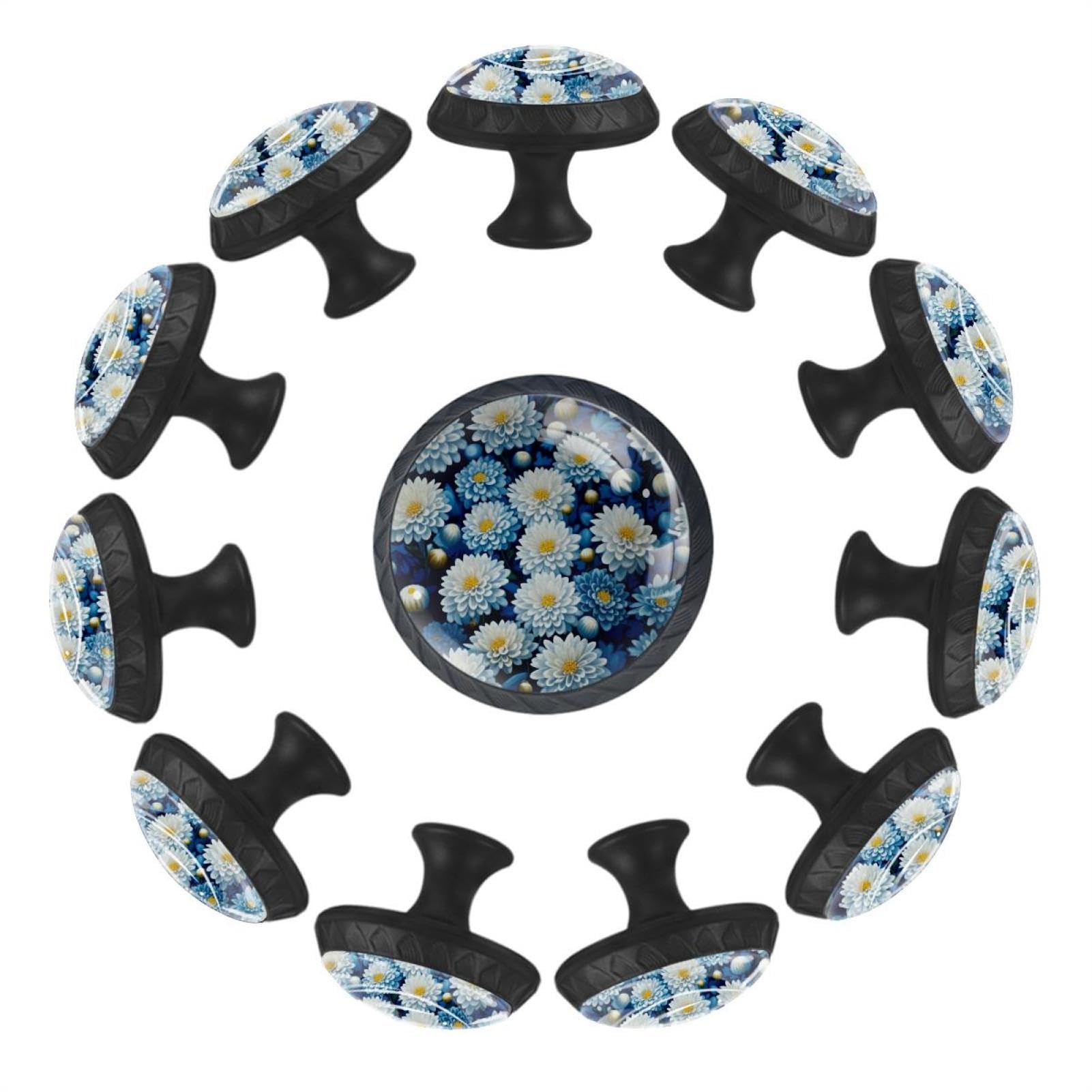 Boutons de tiroir en verre de cristal pour relooker la cuisine et le salon