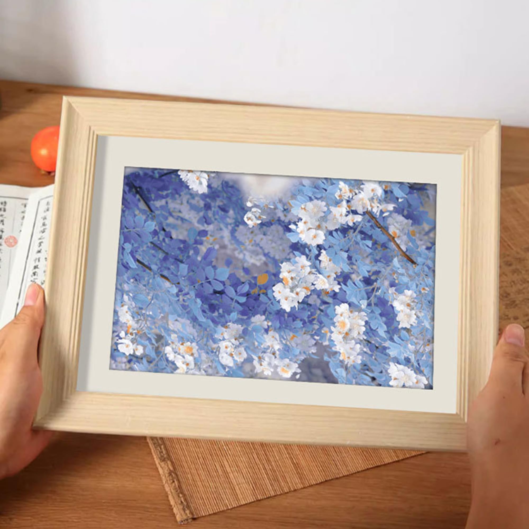 24 Passepartout Bianchi Per Cornici - 20x25cm, 15x20cm, 13x18cm - Cartoncino Acid-Free - Foto 4