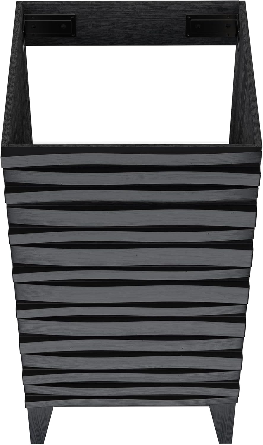 Swiss Madison Cascade 18" Bathroom Vanity in Black - Cabinet