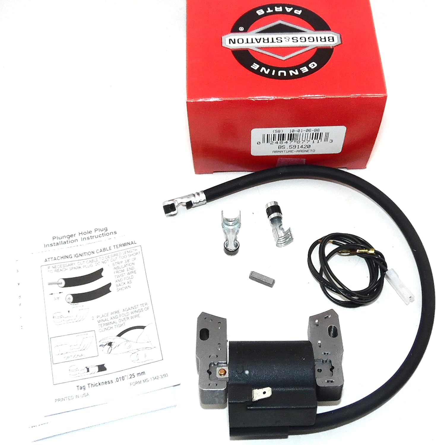 GENUINE BRIGGS AND STRATTON 591420 ARMATURE by Briggs