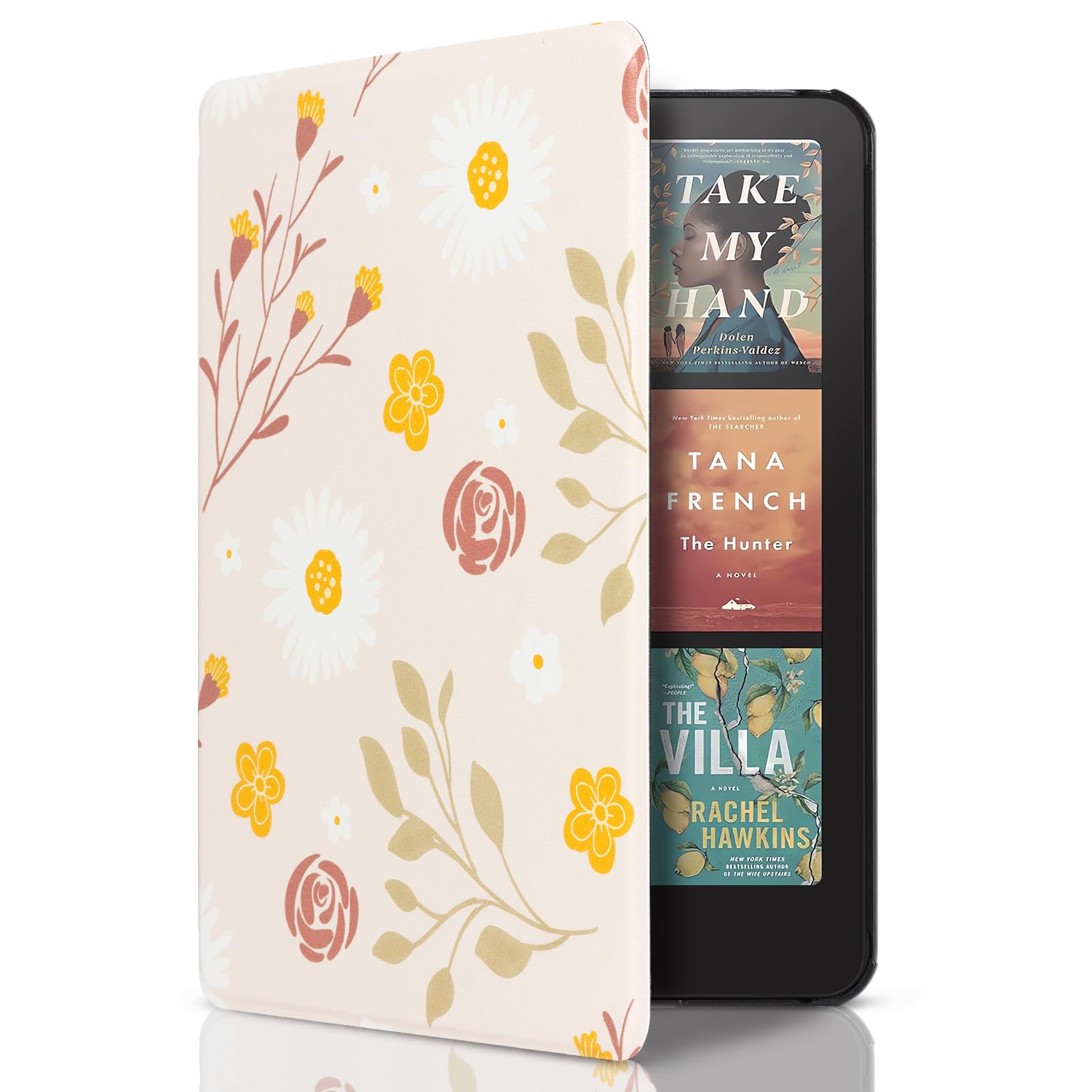 CoBak Case for 7" E-Readers - All New PU Leather Cover with Auto Sleep Wake Feature for E-Readers 2024 Released