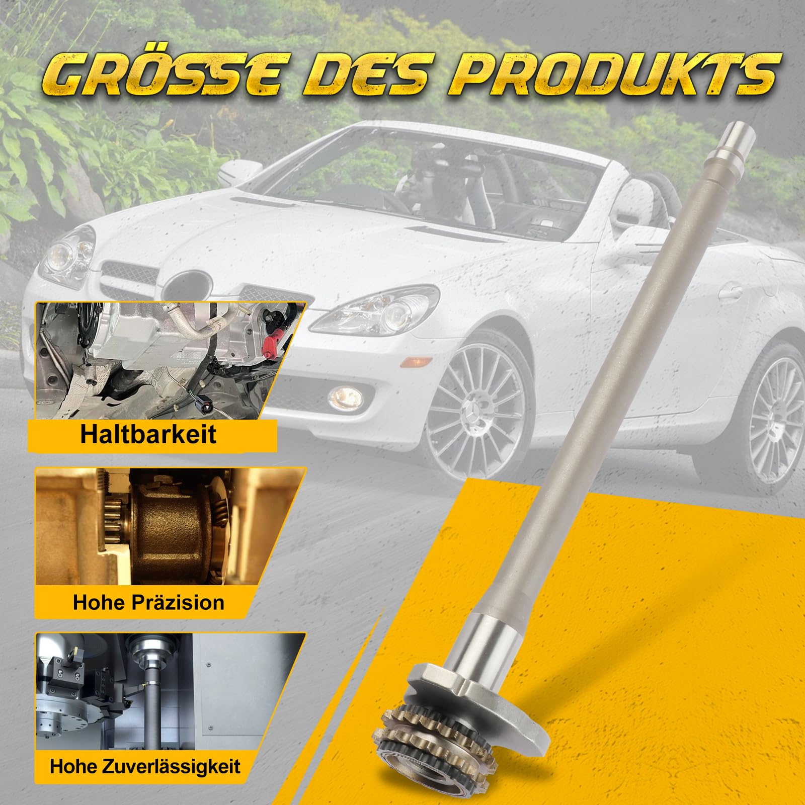 Ausgleichswelle Wellenlager Kompatibel mit Mercedes-Benz C-Klasse W203 C280 SLK R171 280 SLK 300 2005-2011,OE#A2720301472(Balance Shaft)