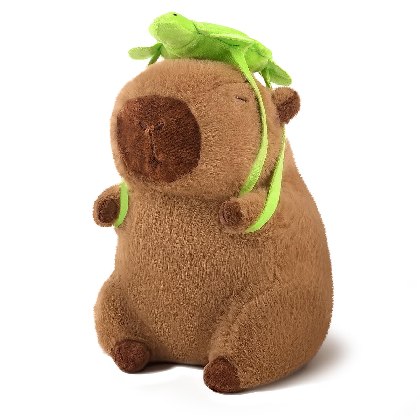 Cute Capybara Plush,Capybara Stuffed Animal,12 Inch Capibaras Peluches,Kawaii Fluffy Soft Plush for Teens Birthday
