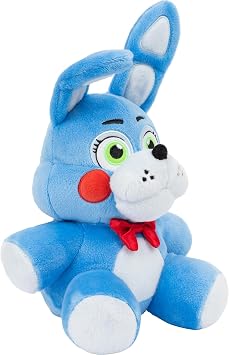 Jazwares Five Nights at Freddy's Toy Bonnie Plush Toy - 8 Stuff, Soft Material and Glow in the Dark Eyes