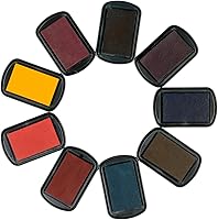 Vista 5 de Artesprix Almohadilla de tinta de sublimación para manualidades, estampado y pintura, naranja