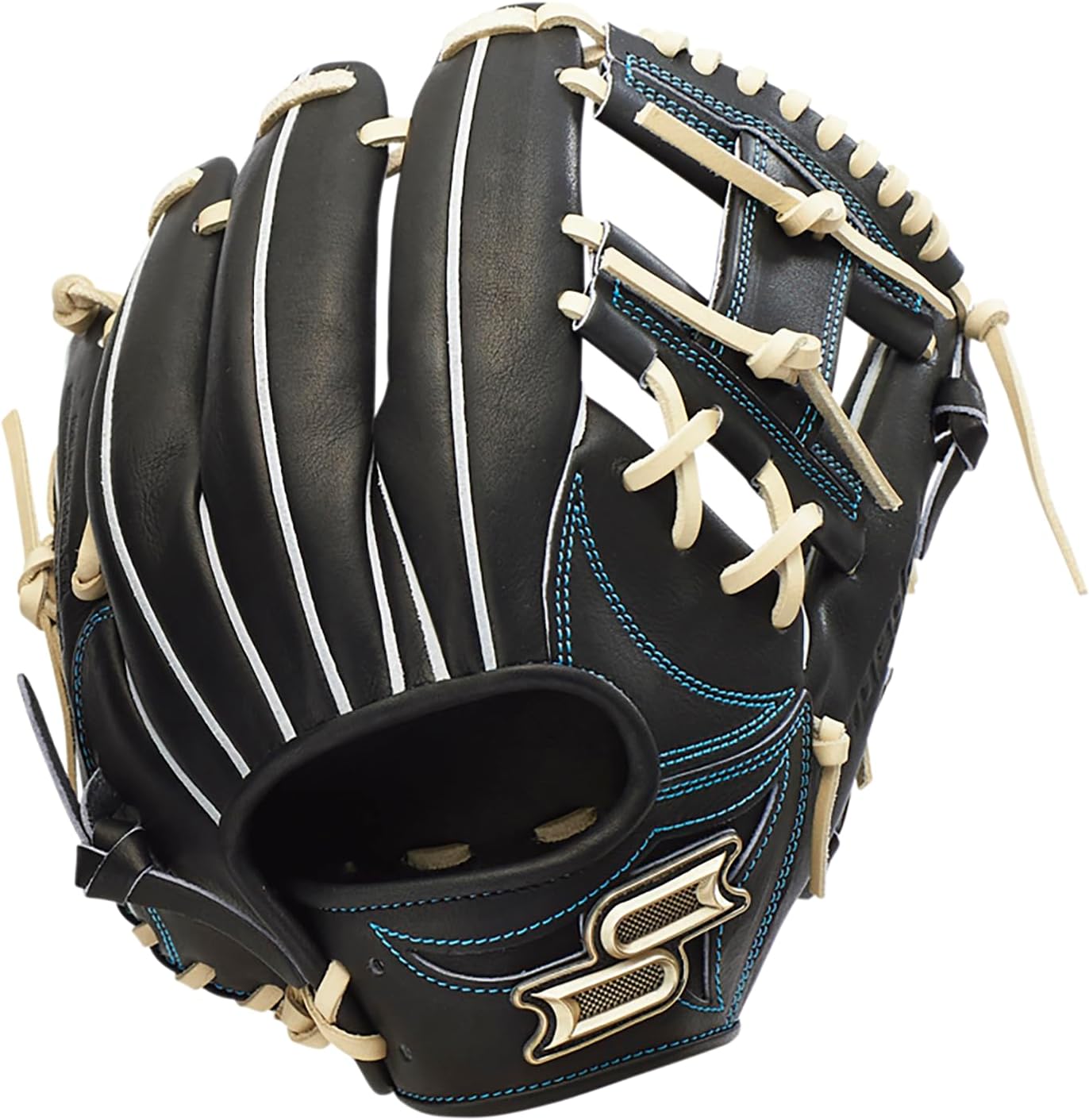 TAMAZAWA 軟式グローブ ブラック イエローステッチ タマザワ 軟式 内