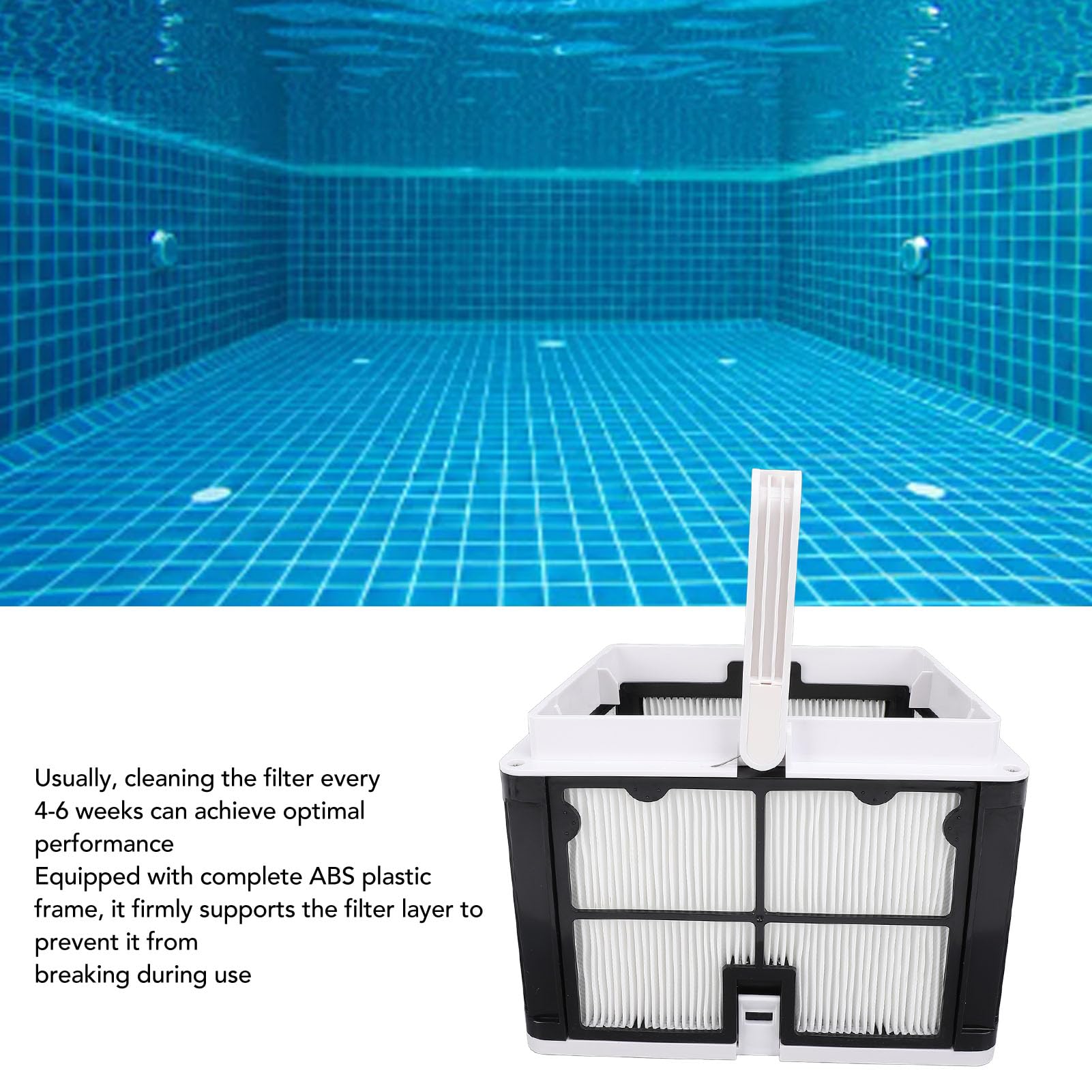 Cesta Filtro Finísimo para Limpiadores Robóticos Piscina Delfín Filtración Eficaz Limpieza Sencilla Compatible Activo 10 T15