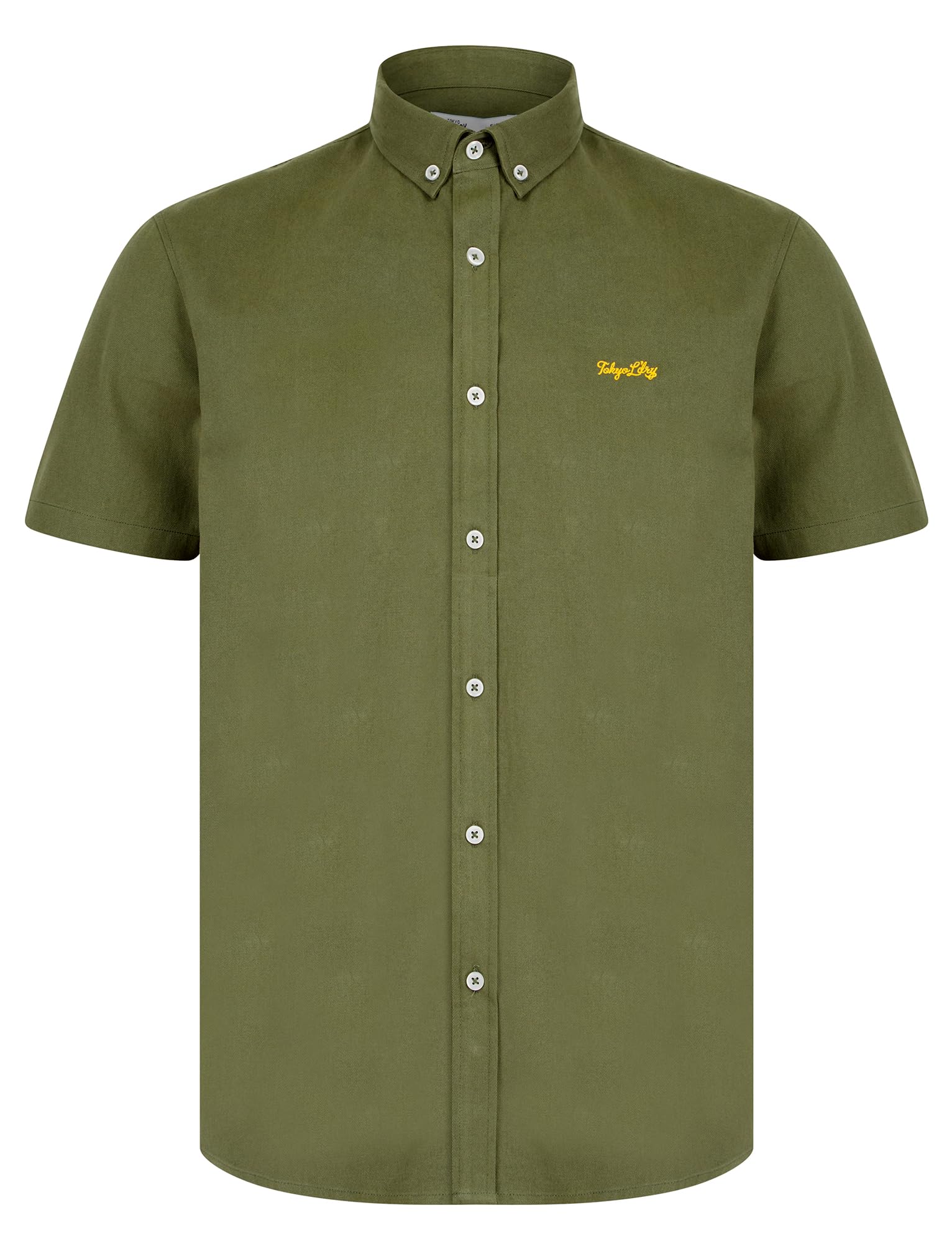 Tokyo Laundry Men's Elbury Short Sleeve Cotton Twill Shirt