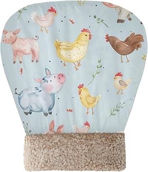 Cute Farm Animals Cave Cat Bag Bed for Indoor Cats and Mini Dogs Kittens Snuggle Sack Winter Soft Self-Warming