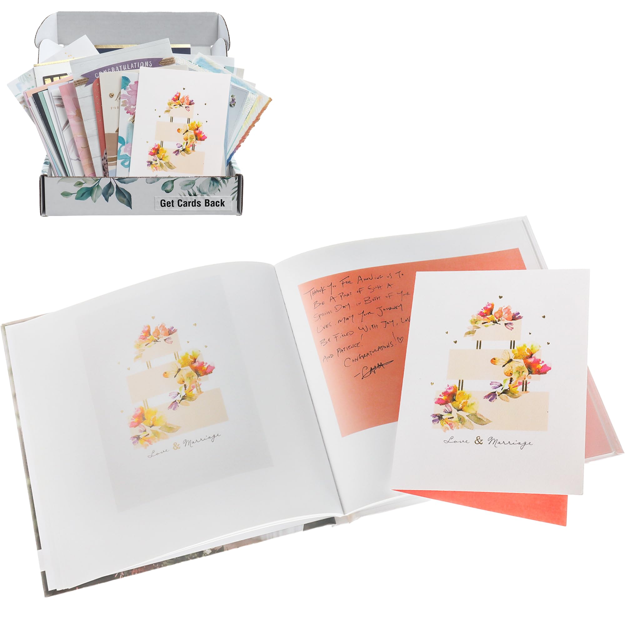 wedding card binder Amazon.com: Cardkive Wedding Cards Keepsake Album
