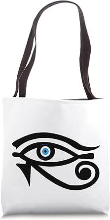 Anubis and Horus Leather Tote Bag Egyptian God Purple DT02
