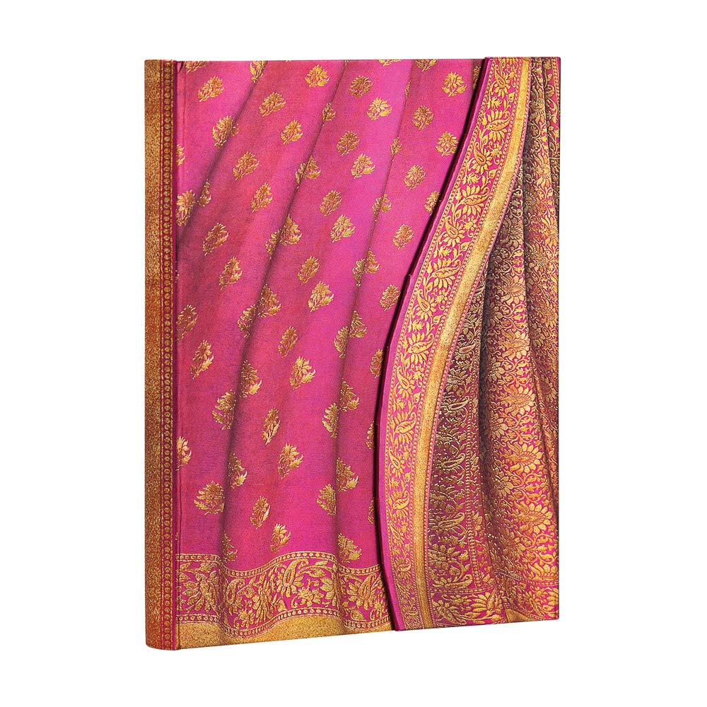 Paperblanks Gulabi (Varanasi Silks and Saris) Midi Lined Hardcover Journal