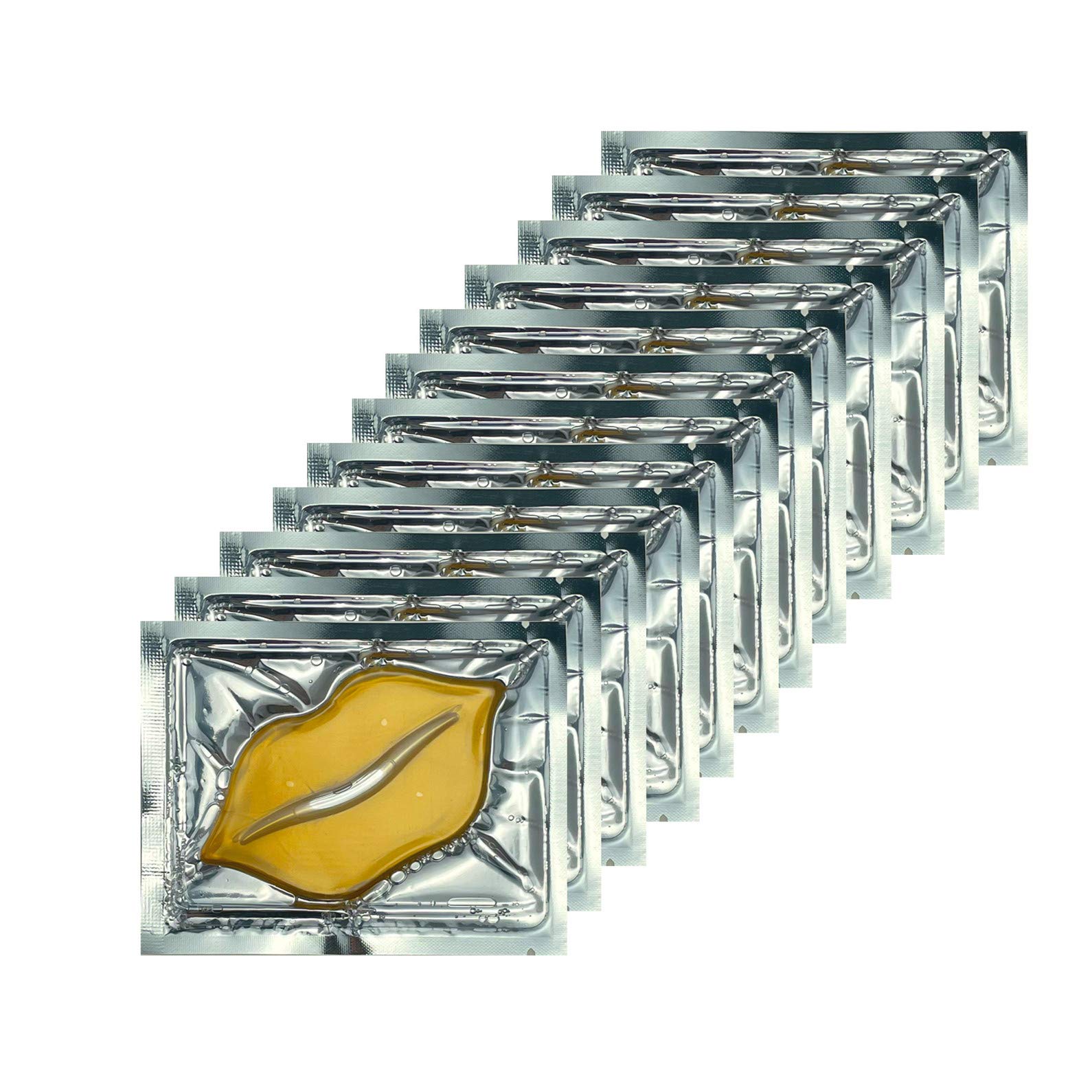 Ruzzut 30PCS Collagen Lip Masks,Crystal Moisturizing Gel Sheet Lip Patches for Mouth Care & Anti-Chapped, Smoothing Lines, Plumping Your Lips