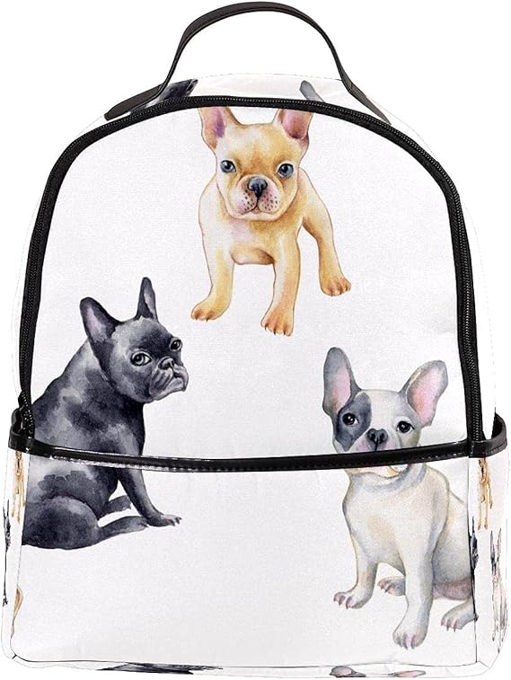 french bulldog mini backpack