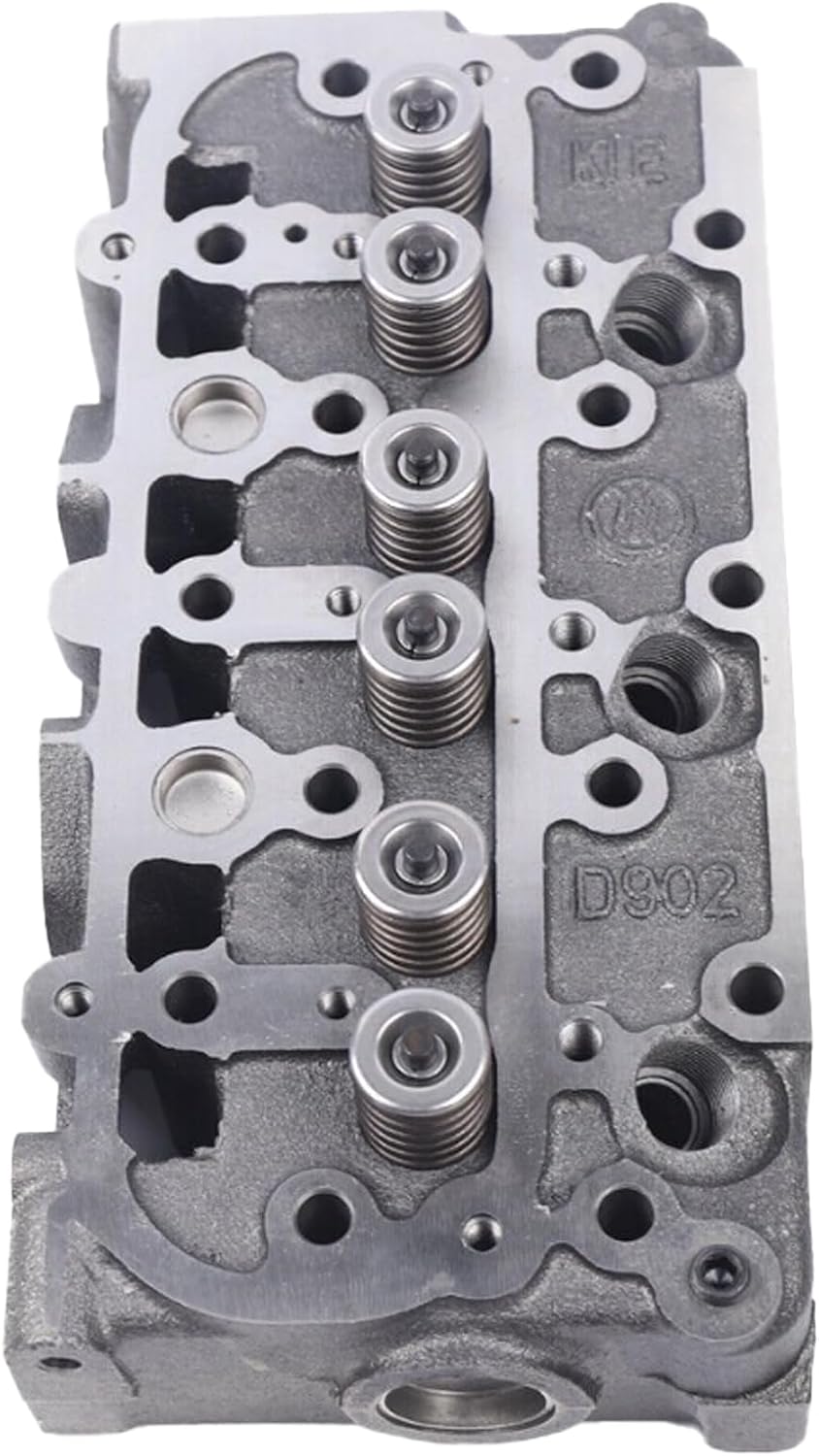 Cylinder Head Compatible for Kubota Engine D902 (Complete Cylinder Head, With Gasket Set)
