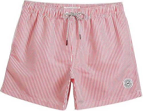 maamgic Mens Swim Trunks 5" with Mesh Lining Quick Dry Bathing Suits for Men Swim Shorts Swimwear